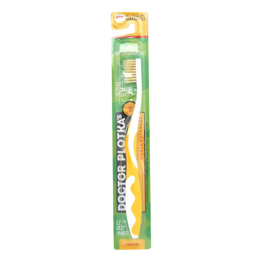 Mouth Watchers - Toothbrush Youth Yellow - 1 Each - Ct - Maras Green